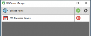 PRS Database Service Status.png